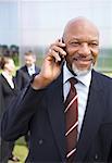 Businessman With Cell Phone