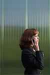 Businesswoman with Cellular Phone