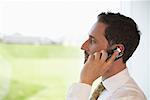 Businessman with Cellular Phone