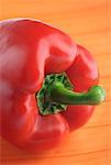 Close-up of a red bell pepper