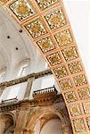 Low angle view of the ceiling of a church, Church of St. Francis of Assisi, Old Goa, Goa, India