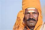 Portrait of a sadhu