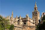 Tour de la Giralda, la cathédrale de Séville, Séville, Espagne