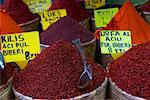 Spices for Sale, Istanbul, Turkey