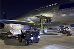 Loading Cargo Plane, Toronto Pearson International Airport, Toronto, Ontario, Canada