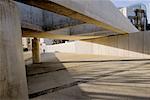 Walkway, Scottish Parliament Building, Edinburgh, Midlothian, Scotland, UK