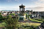 Monument de Dugald Stewart, Calton Hill, Edinburgh, Scotland, Royaume-Uni