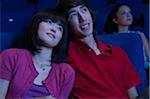 Couple in Movie Theatre