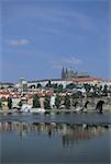 Czech Republic, Prague, Prague Castle and Saint Vitus Cathedral