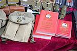 China, Beijing, Panjiayuan market, The Little Red Book for sale