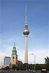 Fernsehturm Tower, Berlin, Germany
