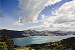 Akaroa Harbor, Onuku, la péninsule de Banks, Nouvelle-Zélande