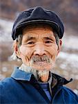Portrait of Man, Qinling Mountains, Shaanxi Province, China