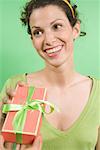 Woman Accepting Gift