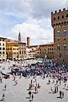 Piazza della Signoria, Florence, Toscane