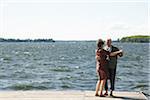 Couple Dancing on Dock