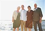 Couples Standing on Dock