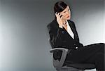 Businesswoman Talking on Cell Phone