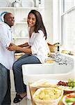 Couple in Kitchen