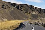 Road and Mountains, Iceland