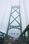 Angus L pont MacDonald, reliant Halifax et Dartmouth, Nouvelle-Écosse, Canada