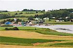 Village and French River, Queen's County, Prince Edward Island, Canada