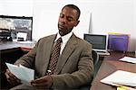 Businessman at Desk