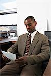 Businessman at Desk