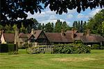 Tudor Style Houses, Hever Castle, Hever, Kent, England