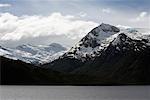 Canal Beagle et les montagnes, Chili, Patagonie