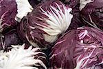 Purple cabbage heads