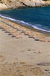 Umbrellas on a beach