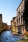 Boot auf Rio de San Trovaso, Venedig, Italien