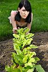 Woman Lying Down Outdoors