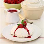 Raspberry Pavlova