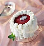 raspberry cream cake