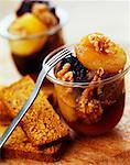 dried stewed fruit with walnuts