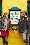 Couple in Front of Pub, Ireland