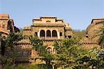 Low angle view of a fort, Neemrana Fort, Neemrana, Rajasthan, India