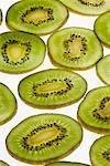 Close-up of kiwi fruit slices