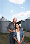 Portrait de Couple sur la ferme