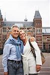 Couple au Rijksmuseum, Amsterdam, Pays-Bas