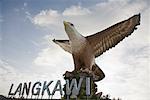 Eagle Staue in Eagle Square, Kuah, Langkawi Island, Malaysia