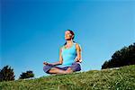 Woman Meditating