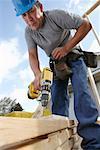 Worker on Construction Site