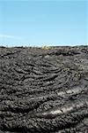 High Angle View of Vulkanlandschaft, Kalapana, Inseln Big Island, Hawaii, USA