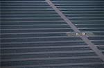 Aerial of strawberry farm, Florida