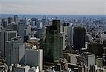 Aerial view of Tokyo, Japan