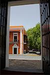 Entrance of a building, Old San Juan, San Juan, Puerto Rico