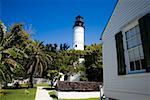 Low angle view of a lighthouse, Key West Lighthouse Museum, Key West, Florida, USA